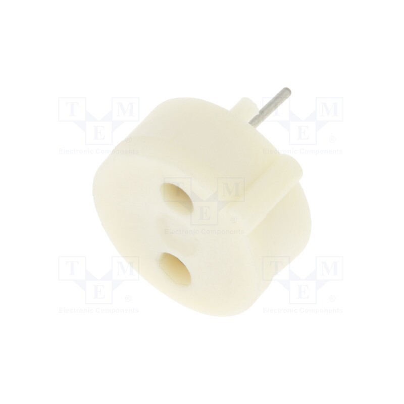 10 pcs x ESKA - 886002 - Fuse holder, THT, 6.3A, Mat: thermoplastic, 5.08mm, white, 250VAC
