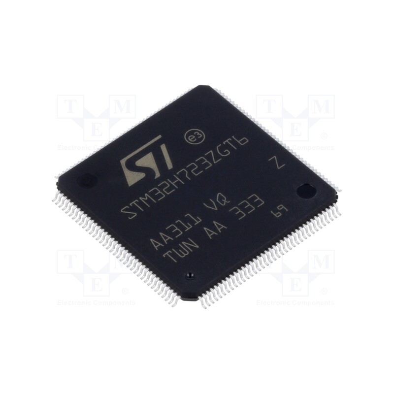 1 pcs x STMicroelectronics - STM32H723ZGT6 - IC: ARM microcontroller, 550MHz, LQFP144, 1.62÷3.6VDC, -40÷85°C
