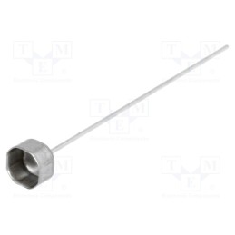 10 pcs x SCHURTER - 1331.0044 - Fuse holder, cylindrical fuses, 5x20mm, 8A, Leads dim: L40mm