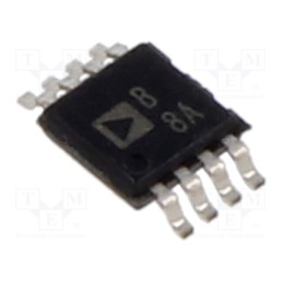 1 pcs x Analog Devices - AD8512ARMZ - IC: operational amplifier, 8MHz, Ch: 2, MSOP8, ±4.5÷18VDC, IB: 7.5nA