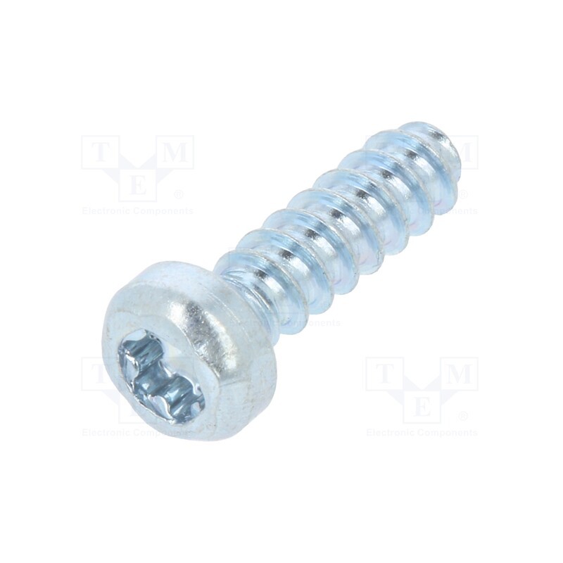 100 pcs x BOSSARD - 3304813 - Screw, for plastic, 3x10, Head: cheese head, Torx® PLUS, 10IP, zinc