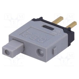 1 pcs x NKK SWITCHES - GB215AP - Switch: push-button, Pos: 2, DPDT, 0.01A/28VAC, 0.01A/28VDC, 500MΩ