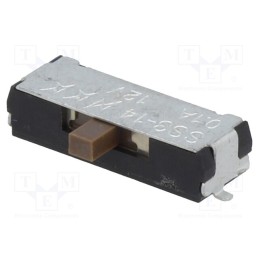 1 pcs x NKK SWITCHES - SS314MAH4 - Switch: slide, Pos: 3, SPDT, 0.4A/28VAC, ON-OFF-ON, -25÷85°C, SS3
