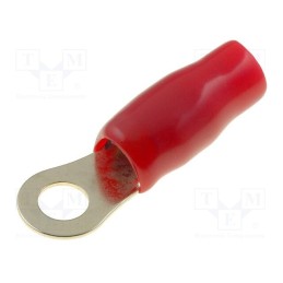 50 pcs x ACV - 30.4700-72 - Terminal: ring, M6, 16mm2, gold-plated, insulated, red