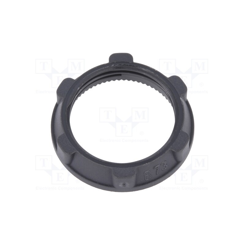 1 pcg x SCHNEIDER ELECTRIC - ZB5AZ901 - Nut, 22mm, Harmony XB5, 10pcs.