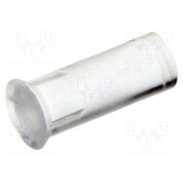 1 pcs x BIVAR - PLPC2-5MM - Fiber for LED, round, Ø2.3mm, Front: flat, straight