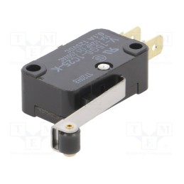 1 pcs x OMRON OCB - V15G61C25K - Microswitch SNAP ACTION, 15A/250VAC, with lever (with roller)