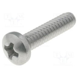 100 pcs x KEYSTONE - 9902 - Screw, UNC4-40x12.7, 40, Head: cheese head, Phillips, PH1