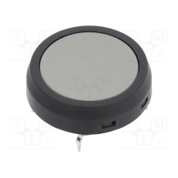 1 pcs x NKK SWITCHES - JF15CP2H - Microswitch TACT, SPST-NO, Pos: 2, 0.05A/24VDC, Ø17.7x3mm, round