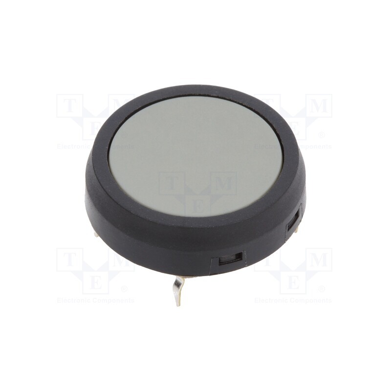 1 pcs x NKK SWITCHES - JF15CP2H - Microswitch TACT, SPST-NO, Pos: 2, 0.05A/24VDC, Ø17.7x3mm, round