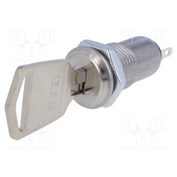 1 pcs x HIGHLY ELECTRIC - S-1091B-1(SAME KEY CODE: 134) - Switch: key switch, Stabl.pos: 2, Switch.method: OFF-ON, 90°