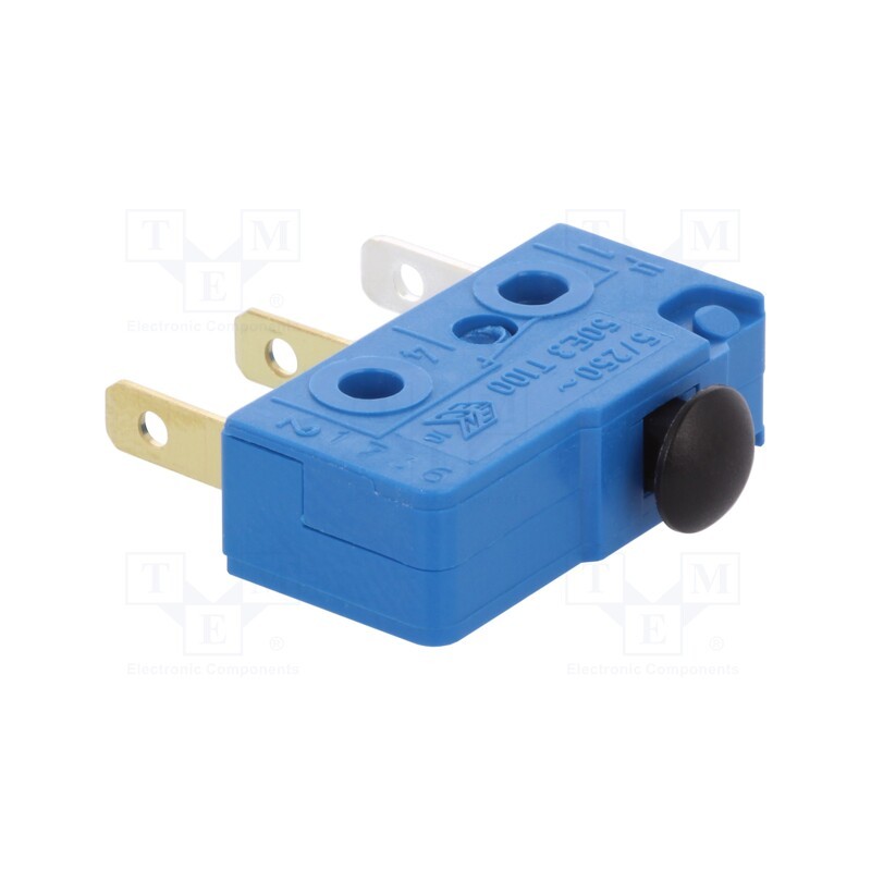 1 pcs x Marquardt - 1050.1202 - Microswitch SNAP ACTION, 5A/250VAC, without lever, SPDT, Pos: 2