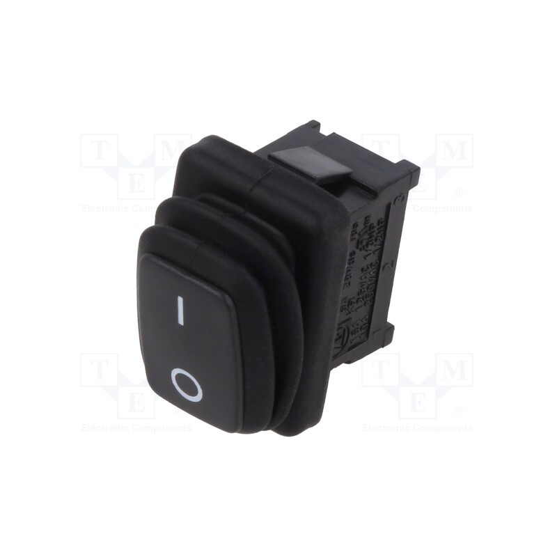 1 pcs x ZF - KRE2ANA1BBD - ROCKER, SPST-NO, Pos: 2, OFF-ON, 10A/250VAC, 6A/28VDC, IP65, none