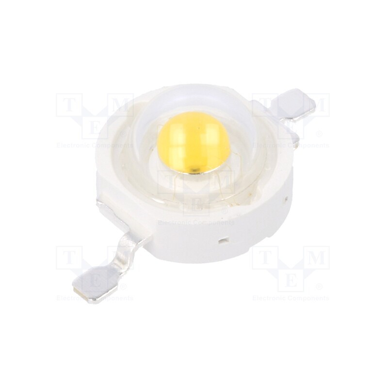 1 pcs x ProLight Opto - PM2E-3LVE-R7 - Power LED, white warm, 130°, 700mA, Pmax: 3W, 92.9÷250.9lm, Proeon