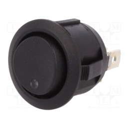 1 pcs x SCI - R13-112DL-02-BNRY - ROCKER, SP3T, Pos: 3, ON-OFF-ON, 20A/14VDC, black, LED,point, 14V