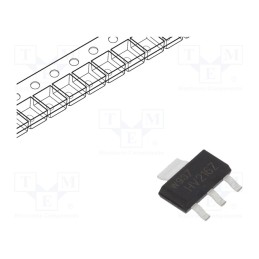 1 pcs x NEXPERIA - PBHV2160ZX - Transistor: NPN, bipolar, 600V, 0.1A, 650mW, SC73,SOT223