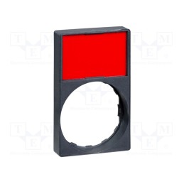 1 pcs x SCHNEIDER ELECTRIC - ZBY6H101 - Description label, Harmony XB4