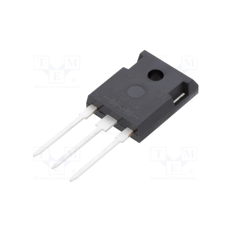 1 pcs x VISHAY - FEP30JP-E3/45 - Diode: rectifying, THT, 600V, 15Ax2, , Ifsm: 300A, TO247AD, 50ns