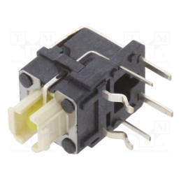 1 pcs x DIPTRONICS - TLLA-72BPG-R1-SHB-V-B - Switch: keypad, Pos: 2, SPST-NO, 0.05A/12VDC, LED, green, THT, 1.56N