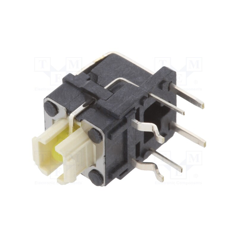 1 pcs x DIPTRONICS - TLLA-72BPG-R1-SHB-V-B - Switch: keypad, Pos: 2, SPST-NO, 0.05A/12VDC, LED, green, THT, 1.56N