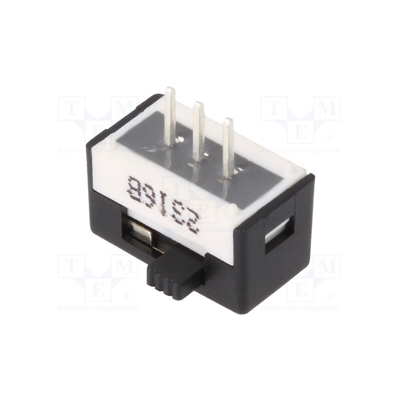 1 pcs x KNITTER-SWITCH - MSS 3111 D-R - Switch: slide, Pos: 2, SPDT, 3A/120VAC, 3A/28VDC, ON-ON, PCB,THT
