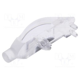 1 pcs x BIVAR - SLP-1-3 - Fiber for LED, Ø3mm, Front: flat, angular,with PCB mounting