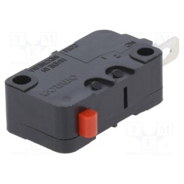 1 pcs x OMRON OCB - D3V162A5 - Microswitch SNAP ACTION, 16A/250VAC, without lever, SPST-NC