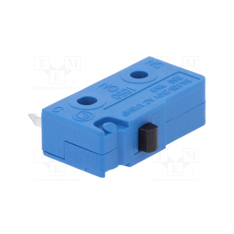 1 pcs x Marquardt - 1050.2102 - Microswitch SNAP ACTION, 5A/250VAC, without lever, SPDT, Pos: 2