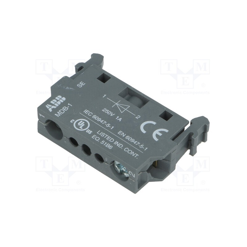 1 pcs x ABB - 1SFA611630R1001 - Diode module, 22mm, MLB,MLBL