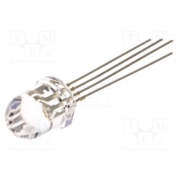 1 pcs x OPTOSUPPLY - OSTAMC8131A - LED, 8mm, RGB, 30°, Front: convex, 1.8÷2.6/2.9÷3.6/2.9÷3.6V, round