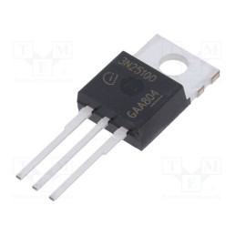 1 pcs x INFINEON TECHNOLOGIES - IPP17N25S3100AKSA1 - Transistor: N-MOSFET, OptiMOS™ T, unipolar, 250V, 13.3A, Idm: 68A