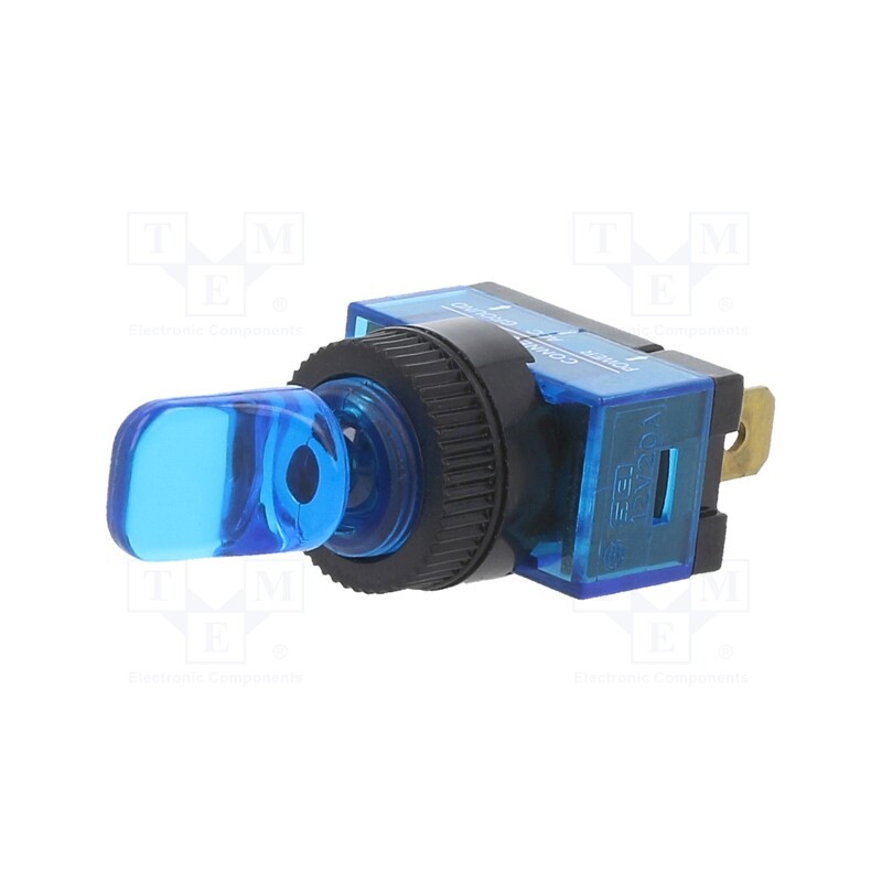 1 pcs x SWITCH COMPONENTS - TE6-1A-DC-1-UL - Switch: toggle, Pos: 2, SPST, ON-OFF, 20A/12VDC, -25÷85°C, 50mΩ