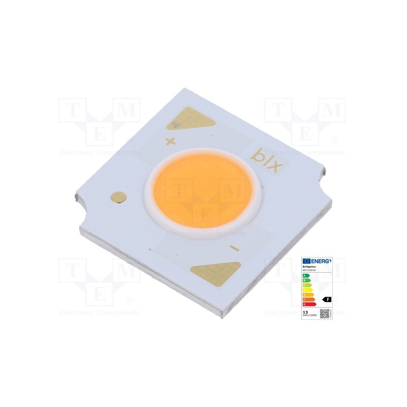 1 pcs x BRIDGELUX - BXRH-27G1000-B-83 - Power LED, COB, white warm, 120°, 350mA, P: 12.4W, 1256lm, CRImin: 90