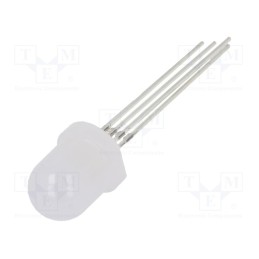 1 pcs x OPTOSUPPLY - OSTAMA8132A - LED, 8mm, RGB, 30°, Front: convex, 1.8÷2.6/2.9÷3.6/2.9÷3.6V, 108mW