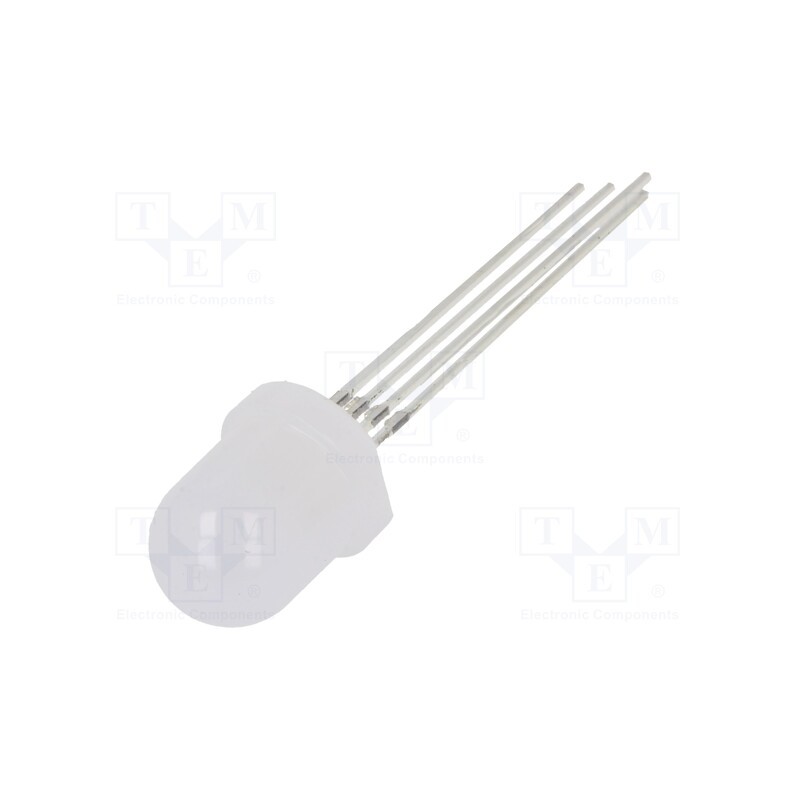 1 pcs x OPTOSUPPLY - OSTAMA8132A - LED, 8mm, RGB, 30°, Front: convex, 1.8÷2.6/2.9÷3.6/2.9÷3.6V, 108mW
