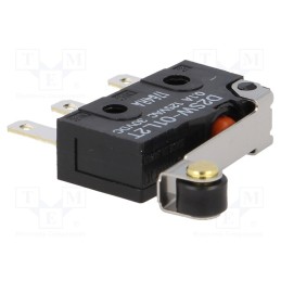 1 pcs x OMRON OCB - D2SW-01L2T - Microswitch SNAP ACTION, 0.1A/125VAC, 0.1A/30VDC, SPDT, ON-(ON)