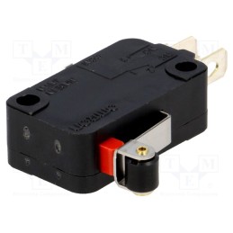 1 pcs x OMRON OCB - VX-55-1A3 - Microswitch SNAP ACTION, 5A/250VAC, with lever (with roller)