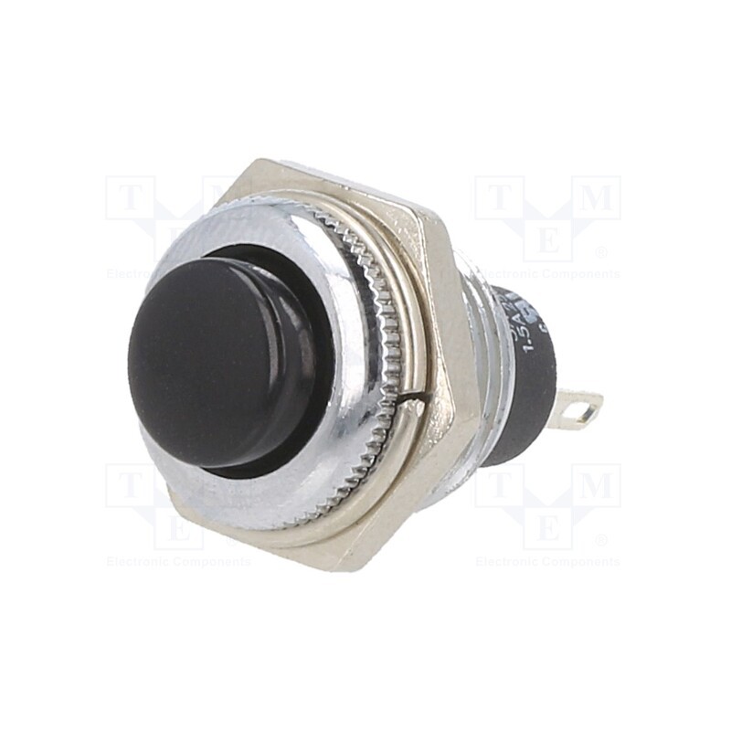 1 pcs x E-SWITCH - RP3502MABLK - Switch: push-button, Pos: 2, SPST-NO, 1.5A/250VAC, OFF-(ON)