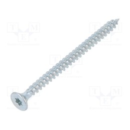 100 pcs x BOSSARD - 3588397 - Screw, for wood, 3x10, Head: countersunk, Torx®, TX10, zinc