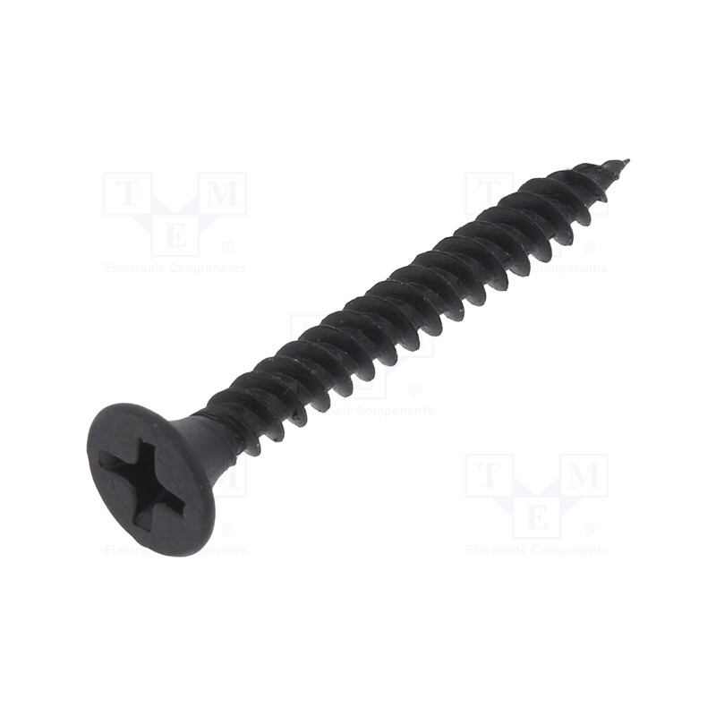 100 pcs x BOSSARD - 1396757 - Screw, for wood, 3.9x35, Head: countersunk, Phillips, PH2, BN 976