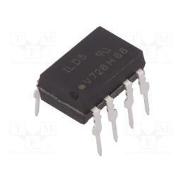 1 pcs x VISHAY - ILD5 - Optocoupler, THT, Ch: 2, OUT: transistor, Uinsul: 4.42kV, Uce: 70V