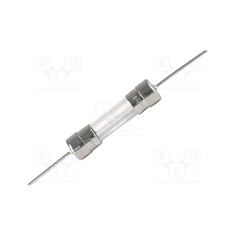 10 pcs x SCHURTER - 0001.2511.PT - Fuse: fuse, time-lag, 5A, 250VAC, ceramic,cylindrical, 5x20mm, SPT