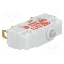 1 pcs x SAIA-BURGESS - V4NT7-UL - Microswitch SNAP ACTION, 5A/250VAC, without lever, SPDT, ON-(ON)