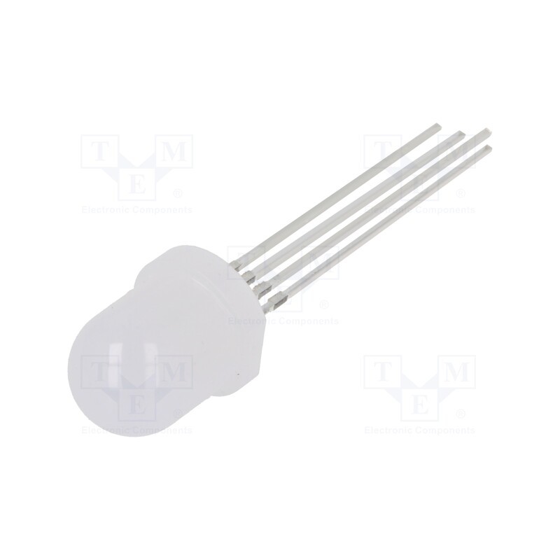 1 pcs x OPTOSUPPLY - OSTAMC8132A - LED, 8mm, RGB, 30°, Front: convex, 1.8÷2.6/2.9÷3.6/2.9÷3.6V, 108mW