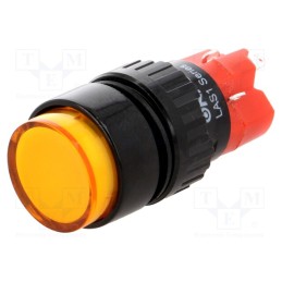 1 pcs x ONPOW - LAS1Y-11/O/230V-IP40 - Switch: push-button, Pos: 2, SPDT, 3A/220VAC, 2A/24VDC, ON-(ON)