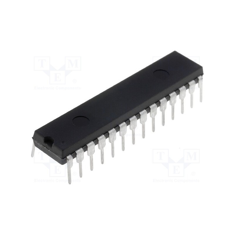 1 pcs x MICROCHIP TECHNOLOGY - PIC18F252-I/SP - IC: PIC microcontroller, 32kB, 40MHz, A/E/USART,MSSP (SPI / I2C)