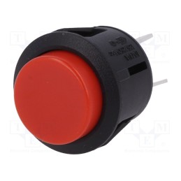 1 pcs x SCI - R13-527A-02RD - Switch: push-button, Pos: 2, DPST-NO, 6A/250VAC, OFF-(ON), 1.5kV