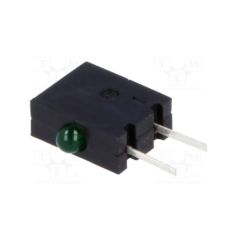 1 pcs x KINGBRIGHT ELECTRONIC - KM-2520EH/1SGD - LED, horizontal,in housing, green, 1.8mm, No.of diodes: 1, 20mA