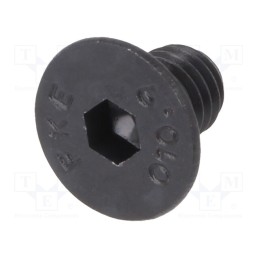 100 pcs x BOSSARD - 1021435 - Screw, M5x8, 0.8, Head: countersunk, hex key, HEX 3mm, steel