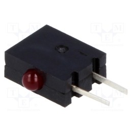 1 pcs x KINGBRIGHT ELECTRONIC - KM-2520EH/1ID - LED, horizontal,in housing, red, 1.8mm, No.of diodes: 1, 20mA, 40°